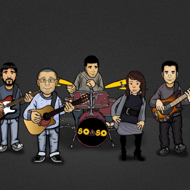Band Chara iPhone6s Plus / iPhone6 Plus Wallpaper