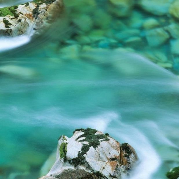 sungai lanskap iPhone6s Plus / iPhone6 Plus Wallpaper