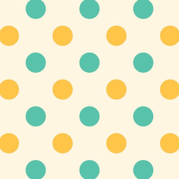 polka dot kuning hijau iPhone6s Plus / iPhone6 Plus Wallpaper