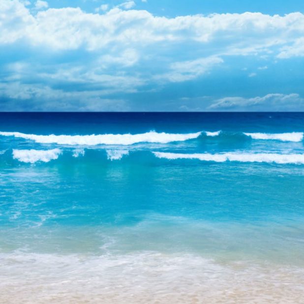 ﾠlanskap laut langit biru iPhone6s Plus / iPhone6 Plus Wallpaper
