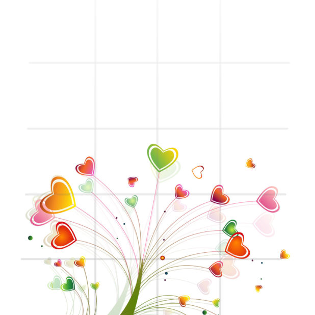 Pola gadis ilustrasi bunga dan wanita untuk rak hijau berwarna-warni iPhone6s Plus / iPhone6 Plus Wallpaper
