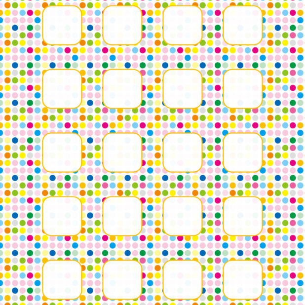 Pola bola warna-warni Ki rak iPhone6s Plus / iPhone6 Plus Wallpaper