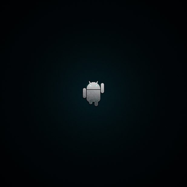 logo Android hitam iPhone6s Plus / iPhone6 Plus Wallpaper