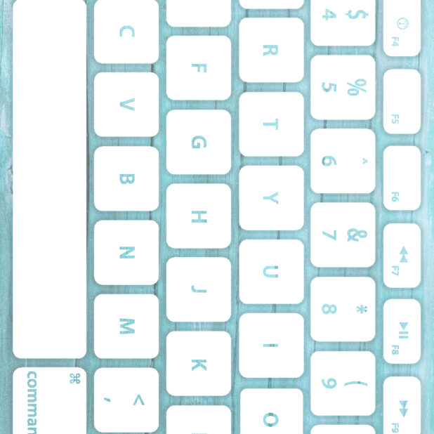 Keyboard tekstur kayu putih pucat iPhone6s Plus / iPhone6 Plus Wallpaper