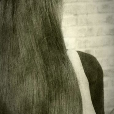 Brunet rambutnya panjang iPhone7 Wallpaper