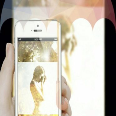 Wanita smartphone iPhone7 Wallpaper