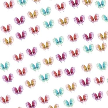 Kupu-kupu berwarna iPhone7 Wallpaper