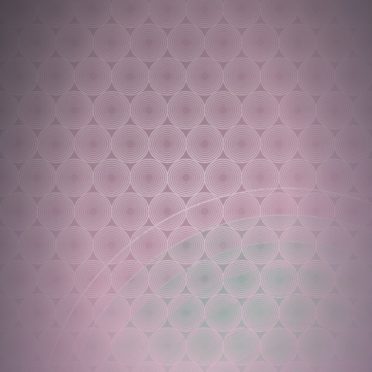 Dot lingkaran pola gradasi Merah iPhone7 Wallpaper
