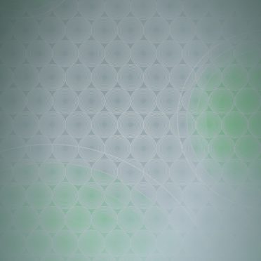 Dot lingkaran pola gradasi hijau iPhone7 Wallpaper
