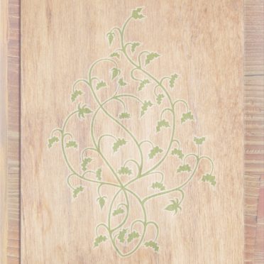 daun biji-bijian kayu Brown hijau iPhone7 Wallpaper