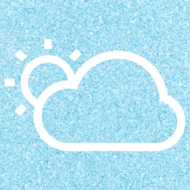 Sun awan Cuaca Biru iPhone7 Wallpaper