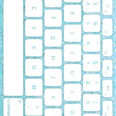 Keyboard putih pucat iPhone7 Wallpaper