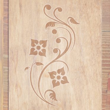 daun biji-bijian kayu Coklat iPhone7 Wallpaper