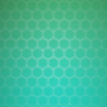 lingkaran pola gradien Biru hijau iPhone7 Wallpaper