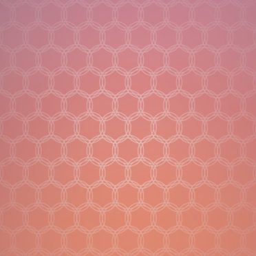 lingkaran pola gradasi Merah iPhone7 Wallpaper