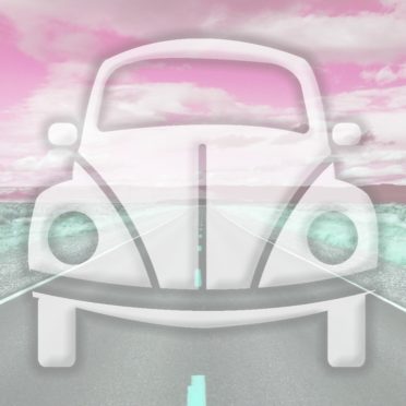 jalan mobil lanskap Merah iPhone7 Wallpaper