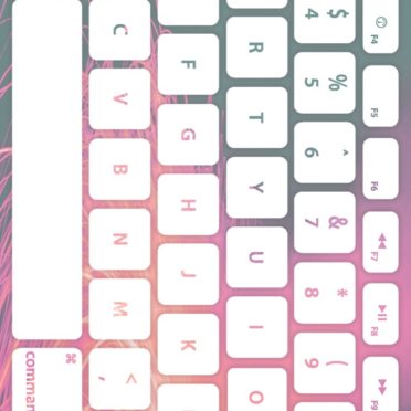Keyboard Merah Putih iPhone7 Wallpaper