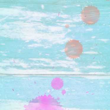 butir titisan air mata kayu Blue Orange iPhone7 Wallpaper