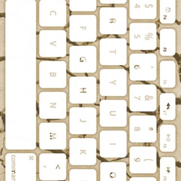 Keyboard tanah putih kekuningan iPhone7 Wallpaper