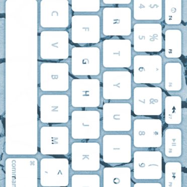 Keyboard tanah putih pucat iPhone7 Wallpaper