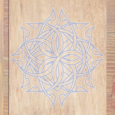 gandum Coklat Biru Ungu iPhone7 Wallpaper