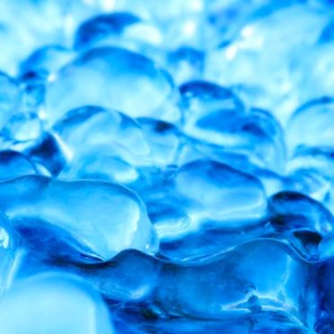 biru ice iPhone7 Wallpaper