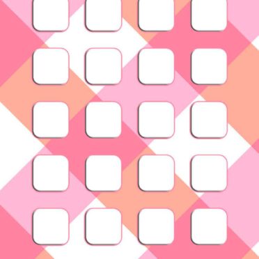 Periksa pola rak merah muda untuk anak perempuan iPhone7 Wallpaper