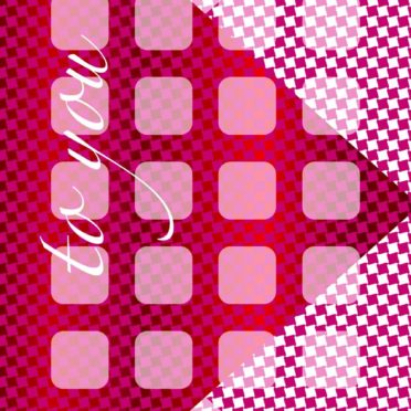 Surat pola ilustrasi rak merah iPhone7 Wallpaper