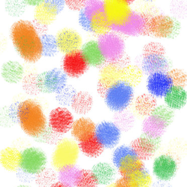 Pola ilustrasi titik warna-warni iPhone7 Wallpaper