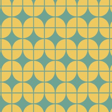 Pola kuning hijau iPhone7 Wallpaper