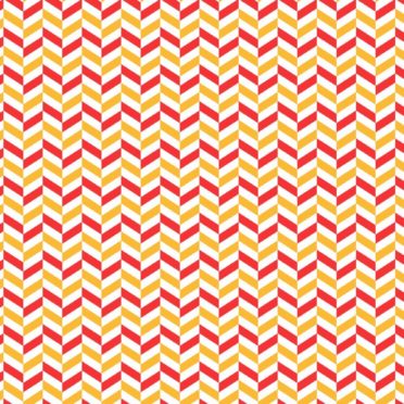 Pola merah bergerigi putih oranye iPhone7 Wallpaper