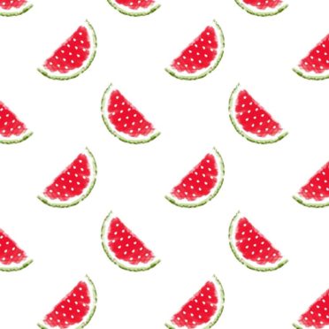 Pola ilustrasi buah semangka wanita-ramah merah iPhone7 Wallpaper