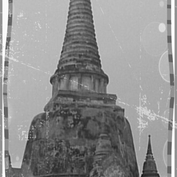 Reruntuhan Thailand iPhone7 Plus Wallpaper