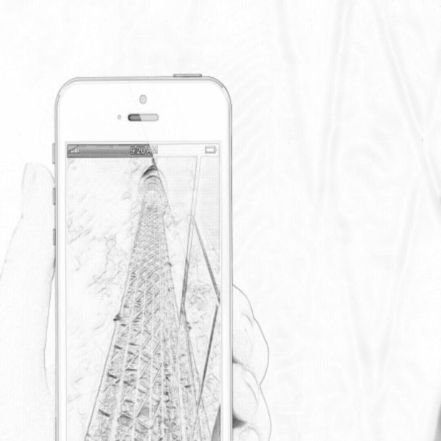 Smartphone menara iPhone7 Plus Wallpaper