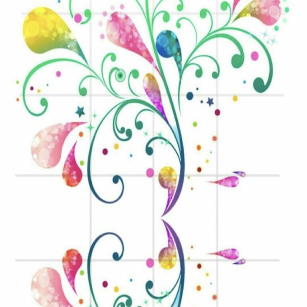 Desain bunga iPhone7 Plus Wallpaper