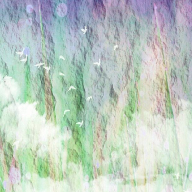 Malam ungu iPhone7 Plus Wallpaper