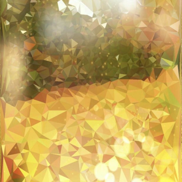 Musim gugur daun mosaik iPhone7 Plus Wallpaper
