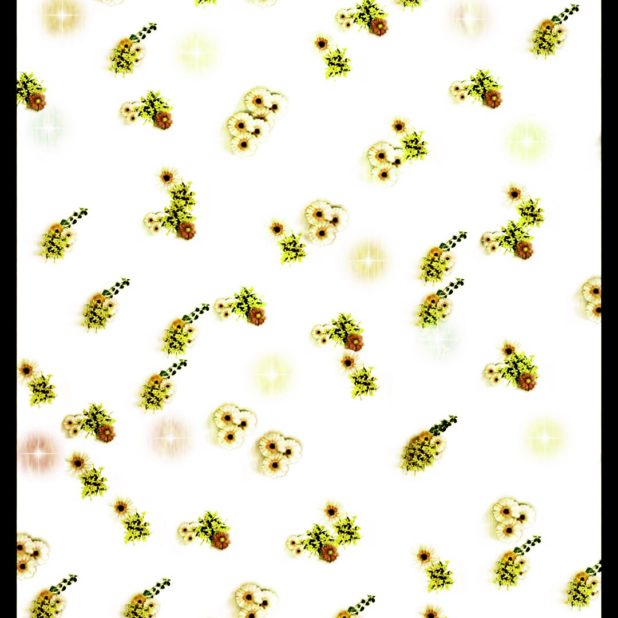 Bingkai bunga iPhone7 Plus Wallpaper