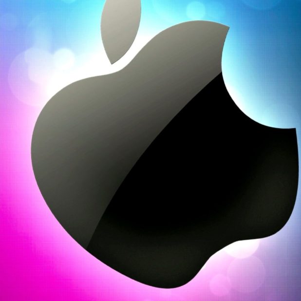 Apel biru ungu iPhone7 Plus Wallpaper