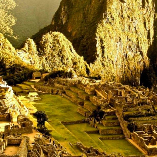 pemandangan Machu Picchu iPhone7 Plus Wallpaper