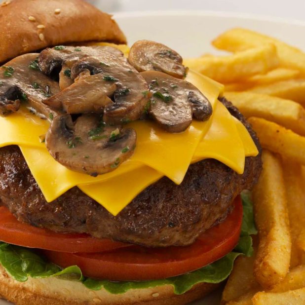 Hamburger makanan iPhone7 Plus Wallpaper