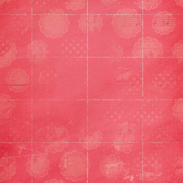 Merah catatan skor musik iPhone7 Plus Wallpaper