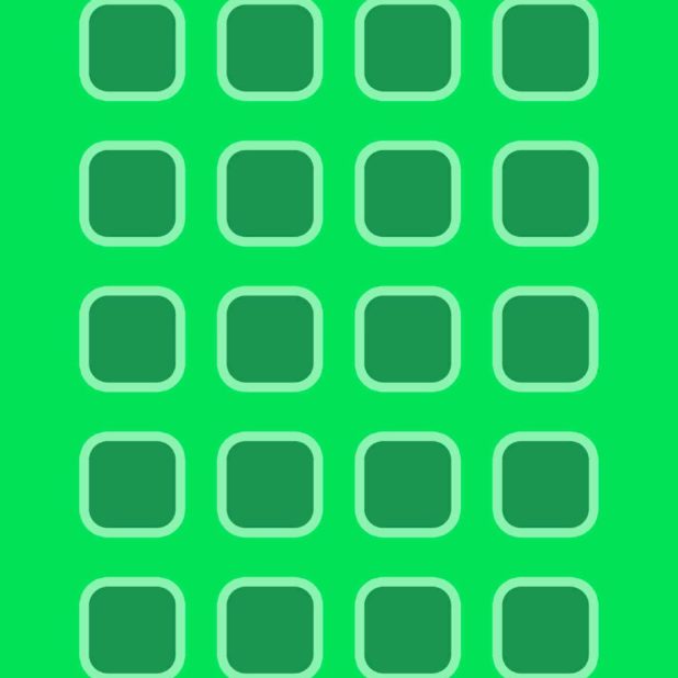 rak hijau sederhana iPhone7 Plus Wallpaper