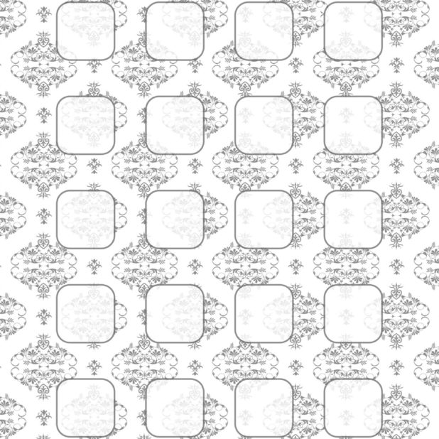Pola abu cantik rak putih iPhone7 Plus Wallpaper