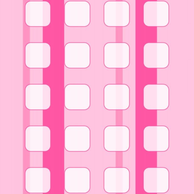 Pola rak perbatasan merah muda iPhone7 Plus Wallpaper