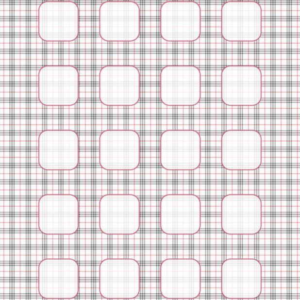 Periksa pola Hai merah muda rak iPhone7 Plus Wallpaper