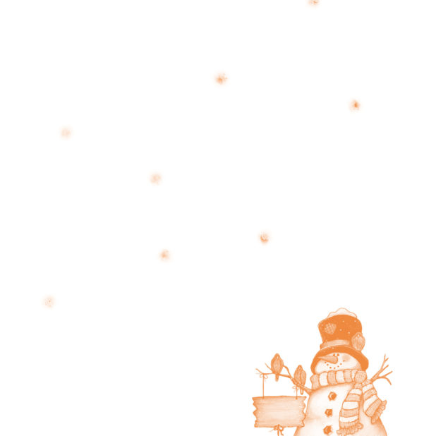 perempuan oranye Natal iPhone7 Plus Wallpaper