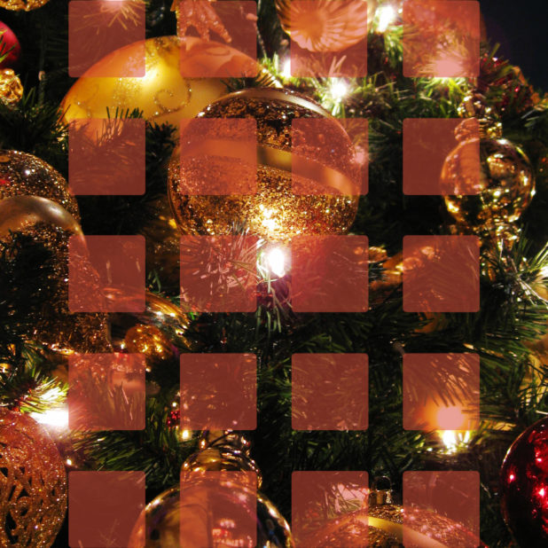 Pohon rak Natal perempuan merah iPhone7 Plus Wallpaper