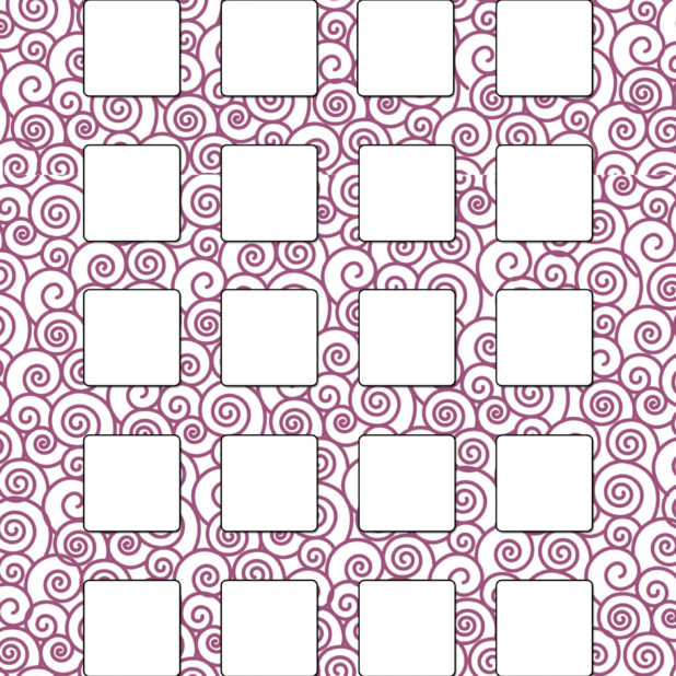 Rak sederhana Tahun Baru spiral ungu iPhone7 Plus Wallpaper