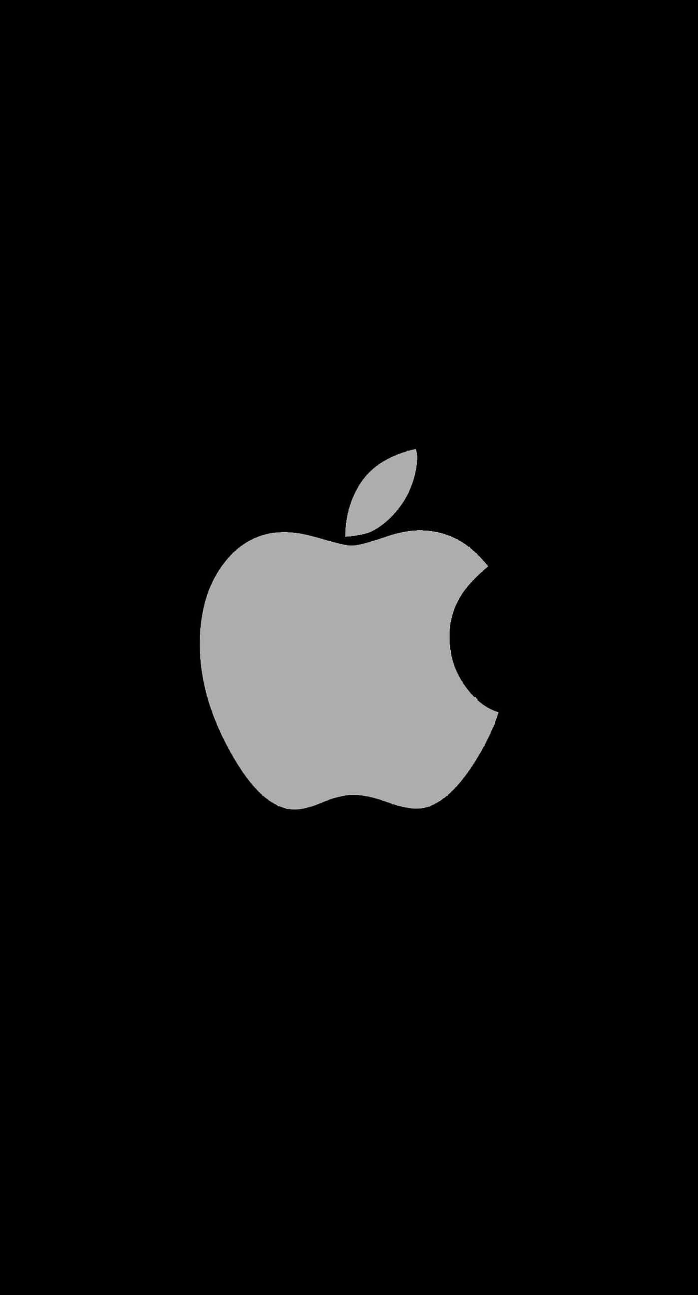 Logo Apple Keren Hitam Wallpaper Sc Iphone7plus